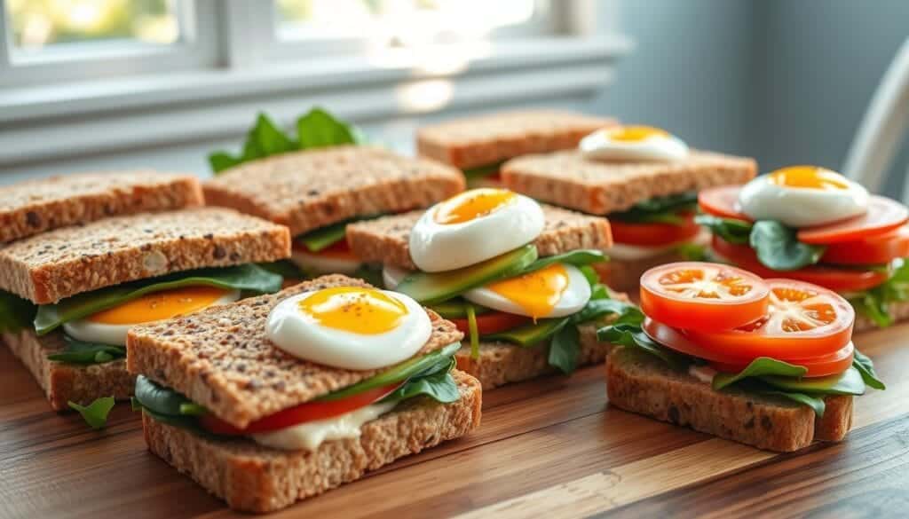 healthy breakfast sandwiches healthy breakfast sandwiches