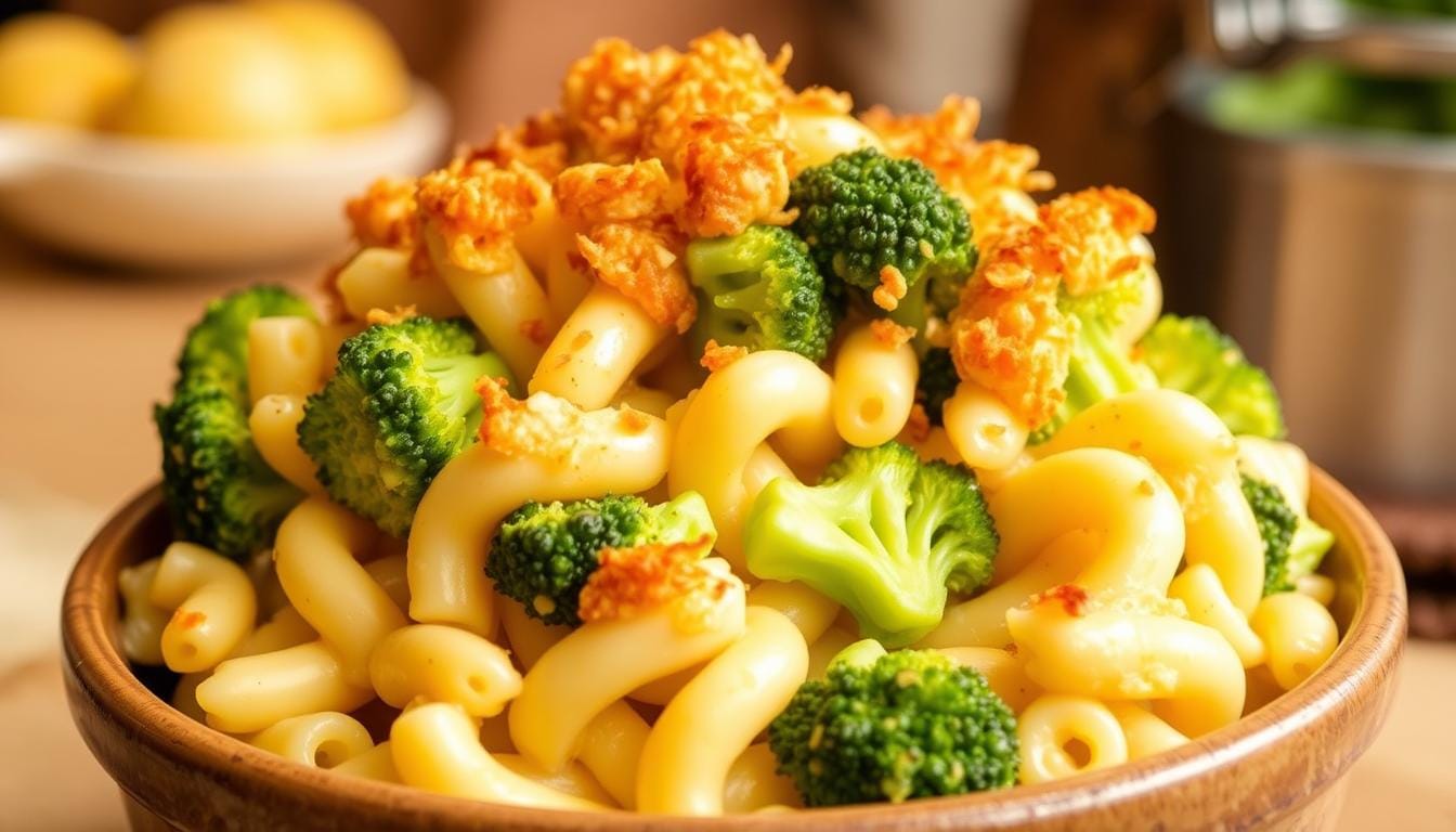 Baked Broccoli Mac and Cheese 1 Baked Broccoli Macaroni and Cheese