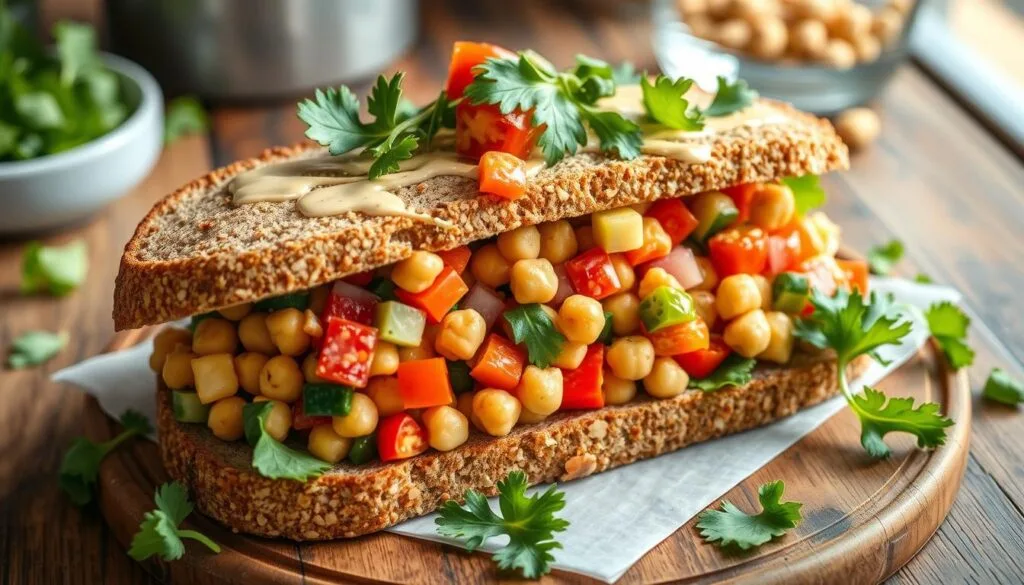 Chickpea Salad Sandwich