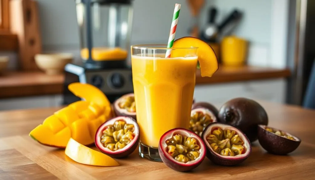homemade smoothie