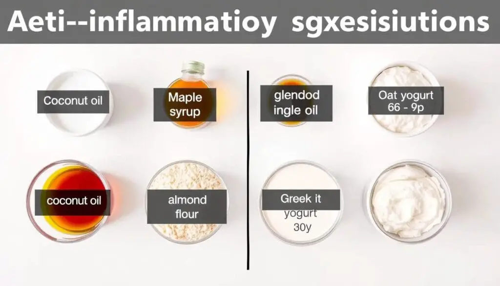 Various anti-inflammatory ingredient substitutions Various anti-inflammatory ingredient substitutions